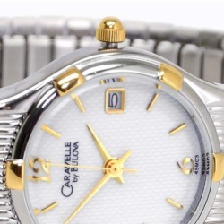 Reloj Caravelle by Bulova 45M03 Dama Analógico Elegante - Plateado