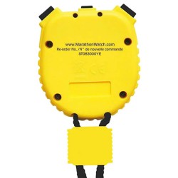 Cronómetro ADANAC 3000 by Marathon Alarma Fechador Split- Amarillo