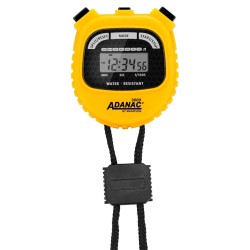 Cronómetro ADANAC 3000 by Marathon Alarma Fechador Split- Amarillo