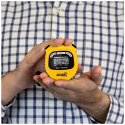 Cronómetro ADANAC 3000 by Marathon Alarma Fechador Split- Amarillo