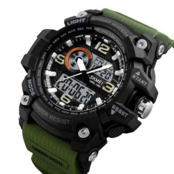 Reloj SKMEI Brave 1283 Hibrido Sport Shock Resist Timer - Verde