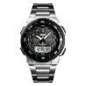 Reloj SKMEI 1370 Horizon Dual Alarma Crono Fechador Light WR - Plata