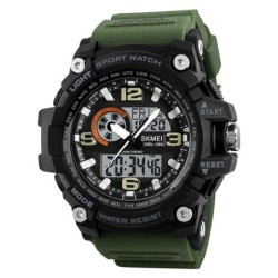 Reloj SKMEI Brave 1283 Hibrido Sport Shock Resist Timer - Verde
