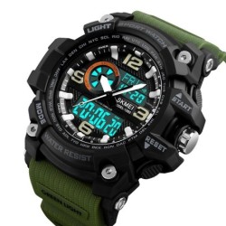 Reloj SKMEI Brave 1283 Hibrido Sport Shock Resist Timer - Verde