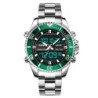 Reloj SKMEI Cronos 1850 Hibrido Multifunción Retroiluminado - Verde