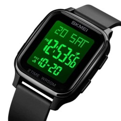 Reloj SKMEI Time 1858 Digital  Horario Dual Multifunción Sport - Negro