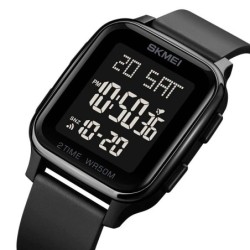 Reloj SKMEI Time 1858 Digital  Horario Dual Multifunción Sport - Negro