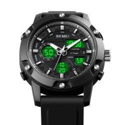 Reloj SKMEI Navy 1757 Maquinaria Dual Multifunción Sport - Negro