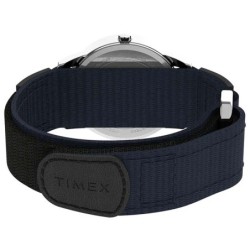 Reloj Timex Easy Reader Fechador Analogico Indiglo Hombre - Azul