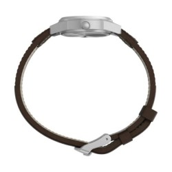 Reloj Timex Expedition Field Mini Indiglo Correa de Piel Dama - Gris