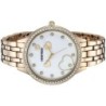 Reloj Armitron Love Decorado con 62 Cristales y Nacar Genuino - Dama