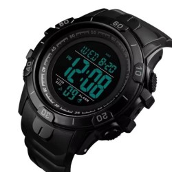 Reloj SKMEI Lock 1475 Digital Dual Multifunción Fechador - Negro