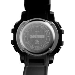 Reloj SKMEI Lock 1475 Digital Dual Multifunción Fechador - Negro