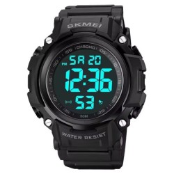 Reloj SKMEI Chrono 1886 Digital Multifunción Retroiluminación - Negro