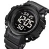 Reloj SKMEI Chrono 1886 Digital Multifunción Retroiluminación - Negro