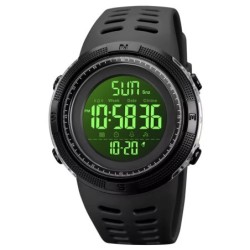 Reloj SKMEI Tetra 2070 Digital Multifunción Horario Dual - Negro