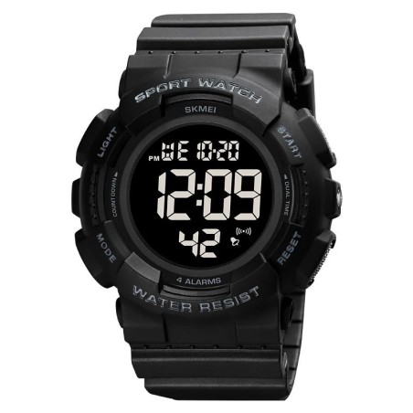 Reloj SKMEI Pacer 2081 Digital Multifunción 4 Alarmas - Negro