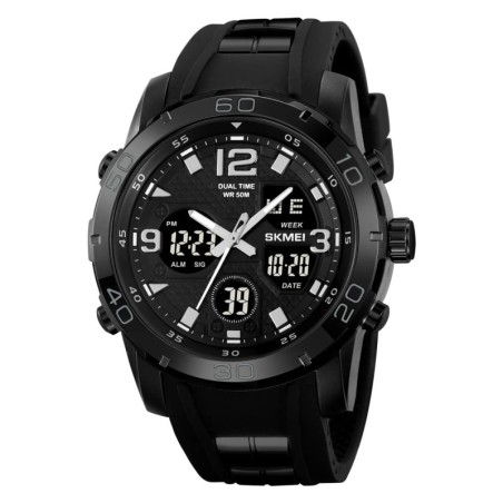 Reloj SKMEI Stell 2102 Dual Multifunción Retroiluminación - Negro