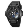Reloj SKMEI Sonar 2105 Hibrido Multifunción Horario Mundial - Negro