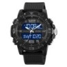 Reloj SKMEI Raptor 2162 Dual Multifunción 3 Horarios - Negro