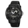 Reloj SKMEI Force 2163 Dual Multifunción 3 Horarios - Negro