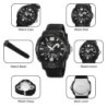 Reloj SKMEI Force 2163 Dual Multifunción 3 Horarios - Negro