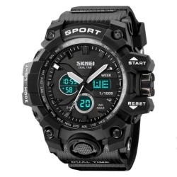 Reloj SKMEI Reset 2197 Dual Multifunción Retroiluminación -Negro