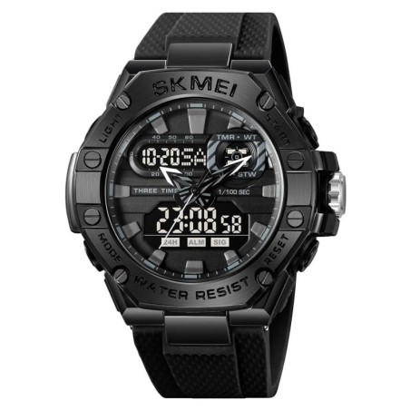 Reloj SKMEI Frontier 2221 Dual Multifunción Conteo Regresivo -Negro