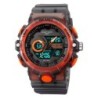 Reloj SKMEI Shadow 2225 Multifunción Conteo Regresivo Dual - Naranja