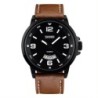 Reloj SKMEI Explorer 9115 Analógico Fechador Correas de Piel - Blanco