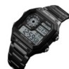 Reloj SKMEI Square 1335 Dual Timer Backlight Correas Acero - Negro
