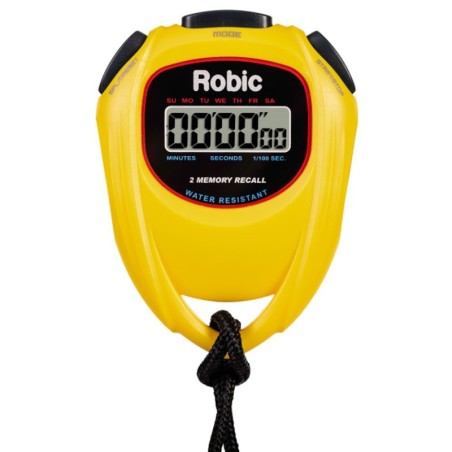Cronometro Robic SC429 Alta precision Evento Simple 1/100 - Amarillo