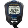 Cronometro Robic SC-757 500 Memorias  Display  3 Lineas 1/1000 - Negro