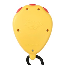 Cronómetro XJ398 Fechador Alarma Split Rango 24 Hr - Amarillo