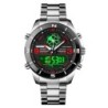 Reloj SKMEI Heavy 1839 Hibrido Retroiluminado Acero - Negro R