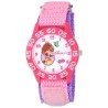 Reloj Disney Fancy Nancy Infantil Cuarzo Analógico Velcro - Rosa