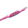 Reloj Disney Fancy Nancy Infantil Cuarzo Analógico Velcro - Rosa