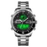 Reloj SKMEI Heavy 1839 Hibrido Retroiluminado Acero - Negro