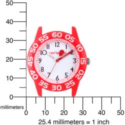 Reloj Red Balloon Infantil Cuarzo Analógico Exclusivo - Rojo