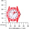 Reloj Red Balloon Infantil Cuarzo Analógico Exclusivo - Rojo