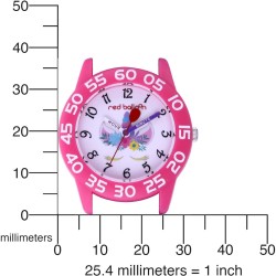 Reloj Red Balloon Infantil Cuarzo Analógico Velcro - Rosa