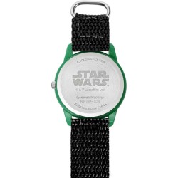 Reloj Star Wars Baby Yoda Infantil Cuarzo Analógico Velcro - Verde
