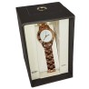 Reloj Mossimo 0518 Dama Analógico Acero - Oro Rosa