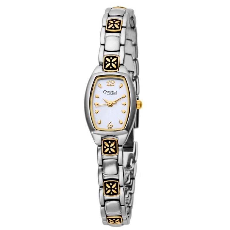 Reloj Caravelle by Bulova 45L010 Mujer Analógico Acero - Plata Dorado
