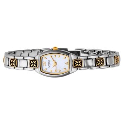 Reloj Caravelle by Bulova 45L010 Mujer Analógico Acero - Plata Dorado