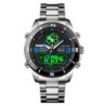 Reloj SKMEI Heavy 1839 Hibrido Retroiluminado Acero – Negro A