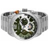 Reloj Invicta Aviator 39659 Fechador 3 Esferas 24 Hrs Hombre - Plata