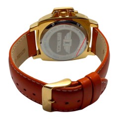 Reloj I By Invicta 41703 Hombre Fechador 3 Esferas Piel - Dorado