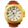 Reloj I By Invicta 41703 Hombre Fechador 3 Esferas Piel - Dorado