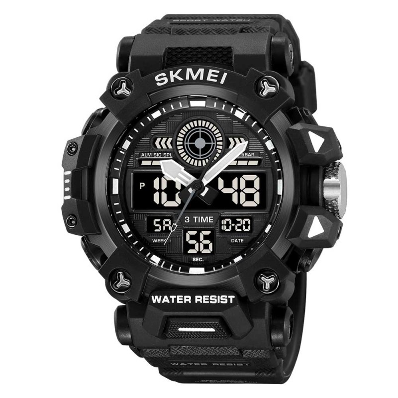 Reloj SKMEI Armada 2226 Hibrido Multifunción Retroiluminación - Negro